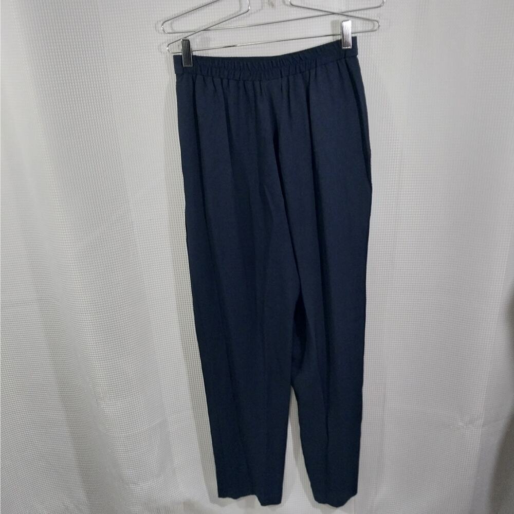 NWT@$134! DANI MAX! RICH BLACK VELVET TRIMMED 2 PC TAILORED PANT SUIT! SZ 10P - Picture 9 of 13